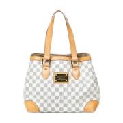 Louis Vuitton Vintage Pre-owned Tyg louis-vuitton-vskor White, Dam