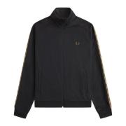 Fred Perry Training Jackets Black, Herr