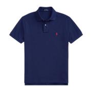 Ralph Lauren Custom Slim Fit Polo Shirt Blue, Herr
