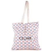 Celine Vintage Pre-owned Tyg celine-vskor White, Dam