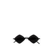 Yves Saint Laurent Vintage Pre-owned Metall solglasgon Black, Dam