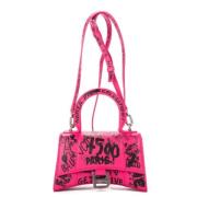 Balenciaga Vintage Pre-owned Laeder handvskor Pink, Dam