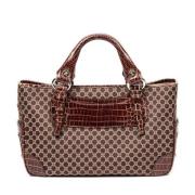 Celine Vintage Pre-owned Laeder handvskor Brown, Dam