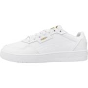 Puma Court Classic Lux Sneakers White, Herr