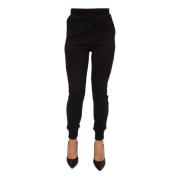 Twinset Svarta Joggingbyxor Black, Dam