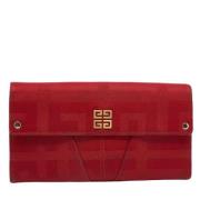 Givenchy Pre-owned Pre-owned Canvas plnbcker Red, Dam