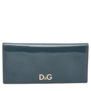 Dolce & Gabbana Pre-owned Pre-owned Laeder plnbcker Blue, Dam