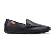 Pikolinos Bekväm Svart Läder Slip-On Sko Black, Dam