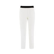 Ermanno Scervino Slim-fit Trousers White, Dam