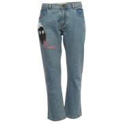 Fendi Vintage Pre-owned Denim jeans Blue, Dam
