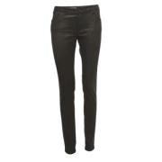 Burberry Vintage Pre-owned Bomull jeans Black, Dam