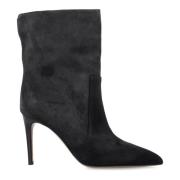 Paris Texas Svarta Stilett Ankelboots Black, Dam