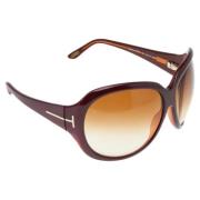 Tom Ford Pre-owned Pre-owned Acetat solglasgon Brown, Dam