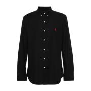 Polo Ralph Lauren Svart Button-Down Skjorta med Signatur Pony Black, H...
