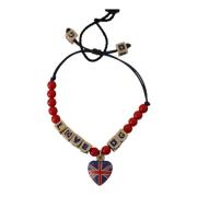 Dolce & Gabbana DG Loves London Armband - Blå Röd Multicolor, Dam