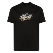 Paul & Shark Ekologisk bomullst-shirt Black, Herr