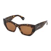 Lanvin Stiliga solglasögon Lnv651S Brown, Dam