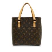 Louis Vuitton Vintage Pre-owned Canvas handvskor Brown, Dam