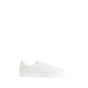 Givenchy Vita Läder Låga Sneakers White, Dam