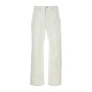 Jil Sander Vita denim jeans - Klassisk stil White, Herr