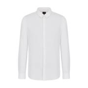 Armani Exchange 8Nzc31-Zn28Z Shirt White, Herr