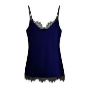 IVI Sleeveless Tops Blue, Dam