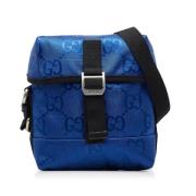 Gucci Vintage Pre-owned Nylon gucci-vskor Blue, Dam