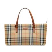 Burberry Vintage Pre-owned Canvas handvskor Brown, Dam