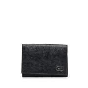 Gucci Vintage Pre-owned Laeder plnbcker Black, Dam