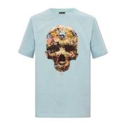 PS By Paul Smith T-shirt med logotyp Blue, Herr
