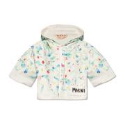 Marni Kort hoodie White, Dam