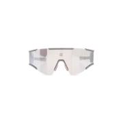 Balmain Fyrkantiga bågglasögon Gray, Unisex