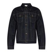 Alexander McQueen Jeansjacka Blue, Herr