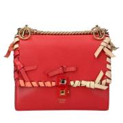 Fendi Vintage Pre-owned Läder fendi-vskor Red, Dam