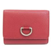 Burberry Vintage Pre-owned Läder plnbcker Red, Dam