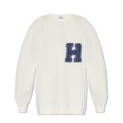 Halfboy Oversize sweatshirt White, Dam