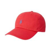 Polo Ralph Lauren Sporty Cap Hat Red, Dam