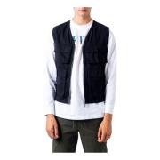 Only & Sons Svart Gilet, Långärmad Black, Herr