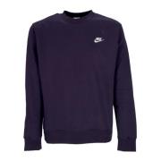 Nike Cave Purple/White Crew Sweatshirt Purple, Herr