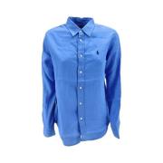 Ralph Lauren Blå Skjort Blue, Dam