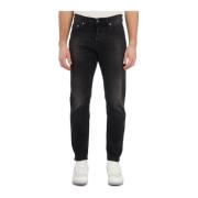 Haikure Tokyo Slim Jeans Black, Herr