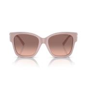 Tiffany Eleganta fyrkantiga solglasögon med ikoniskt hjärtdetalj Pink,...
