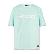 Versace T-shirt med logotyp Blue, Herr