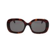 Celine Stiliga Glasögon med 53mm Linsbredd Brown, Unisex