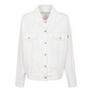 Brunello Cucinelli Optisk Vit Ytterkläder White, Dam