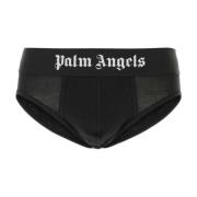 Palm Angels Stretch bomullsbrief set Black, Herr