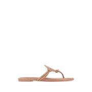 Tory Burch Smyckade Miller Thong Slippers Pink, Dam