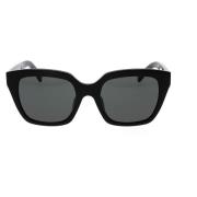 Celine Stiliga Glasögon med 56mm Linsbredd Black, Unisex