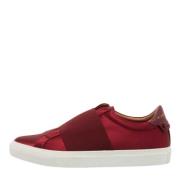 Givenchy Pre-owned Pre-owned Satin sneakers Red, Dam