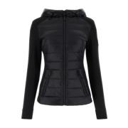 Mackage Svart Della Jacka i Bomullsblandning och Nylon Black, Dam